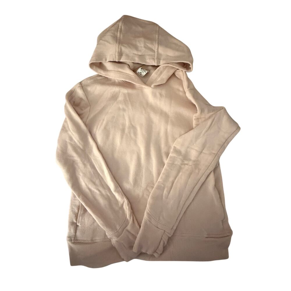 Athleta light pink hoodie size M 8-10